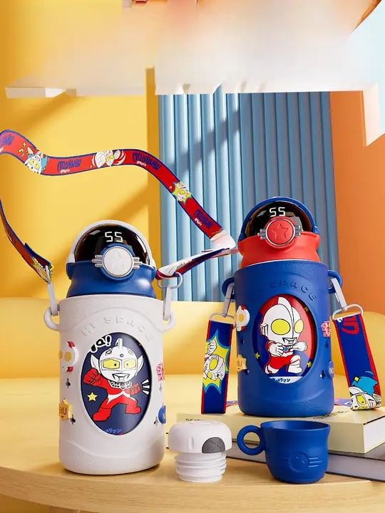 ストロー保温ボトル 女の子 男の子 幼稚園 学校 316素材 名入れ 新作