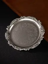 シルバー＆ゴールドメタルコースターセット【ヴィンテージスタイル・デザインパターン・カクテル用】