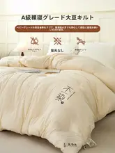 大豆繊維の掛け布団【学生用・冬用・オールシーズン対応】（セットアップ対応）