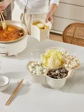 多機能回転仕切り付き お惣菜用プレート【キッチン用・水切り機能】