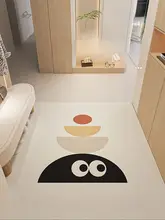 マット 室内用 カット可能 PVC素材 クリーム風 デザイン