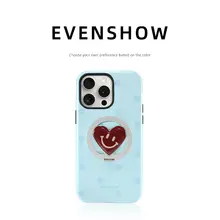 ユニークなマグネット式スマホケース【スタンド機能付き・iPhone対応・女性向け】
