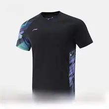 LINING 男女兼用 透湿素材の短袖テニスウェア【快適フィット・カジュアル】【セットアップ対応】