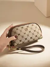 シンプルなデザインの女性用長財布【ミニスマホポーチ・収納力抜群・化粧ポーチにも最適】