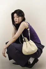 Heelwood ブランド 編み込みビーズデザイン ショルダーバッグ【多色・オリジナル・しぼりデザイン】