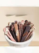 無痕のヘアクリップ【化粧用・サイドクリップ・バナナクリップ・女性用】