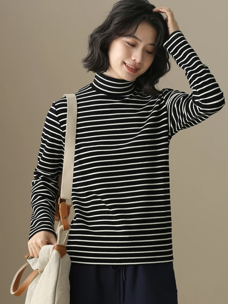 大人可愛い服 40代コーデの秘密：ストライプTシャツで自然な可愛さを実現