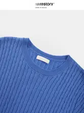 レトロなデザインのリブ編み短袖ニットトップス【女性用・スタイリッシュ・細見え効果】