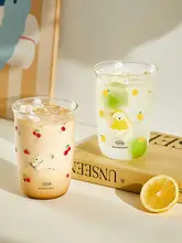 CAROTE 高耐熱高硼珪酸ガラス製カップ【ティー・ジュース・ミルク・コーヒー用・女性向け】