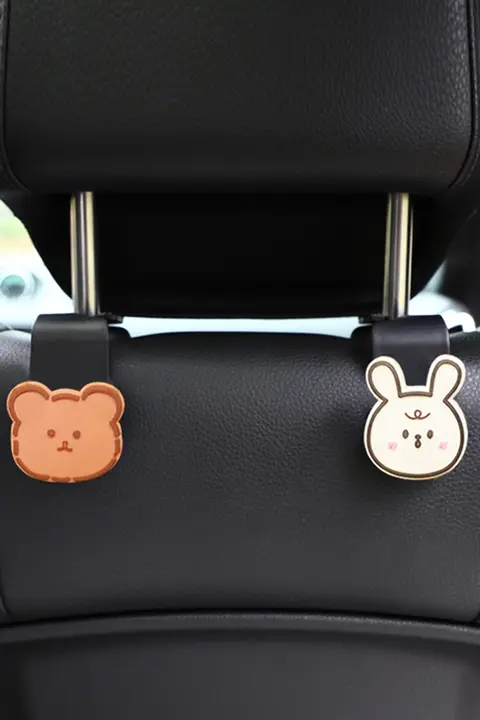 車用シートバックフック【収納便利・傘収納・インテリア小物】