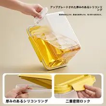 食品グレード抗菌冷凍保存ボックス【包子・餃子・ワンタン用・密閉タイプ】