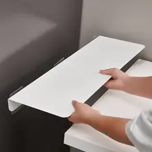 穴あけ不要の家庭用収納ボード【キッチン・冷蔵庫隙間用・延長可能】