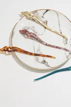 精巧な古典スタイルのヘアピン【酸化アセチル製・シンプルな古風デザイン・お団子ヘア用】