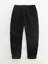 秋冬用 メンズ厚手ウールニットパンツ【極上の柔らかさ・小直筒デザイン】