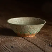 和の雰囲気漂う粗陶製茶点碗【お菓子やデザートに最適・居心地の良い民宿風】