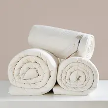 高品質長綿使用のコットン布団【冬用・春秋用・薄手・エアコン対応】