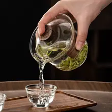 ガラス蓋付きボウルは熱くない ティーカップ 200ml