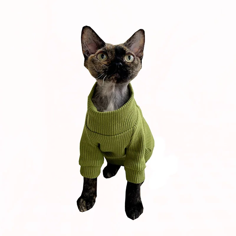 猫飼いが買ってよかったもの・悪かったもの正直に言う｜スフィンクス向け厚手ハイネックセーターの徹底解説
