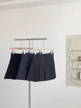 カジュアルな雰囲気！カーキ色のプリーツスカート【女性用・軽やか・防透け】（セットアップ対応）
