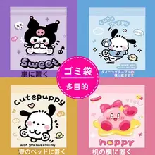 可愛いキャラクターの粘着式車載ゴミ箱【車内収納用】