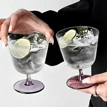 高級感漂う紫色のハイボールグラス【軽量・カクテルやコーヒー用】