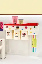 マグネット式 壁掛け歯ブラシホルダー【穴あけ不要・トイレ用・コップ収納可能】