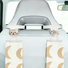 かわいいデザインの車用背面収納フック【汎用・便利な掛けるタイプ】