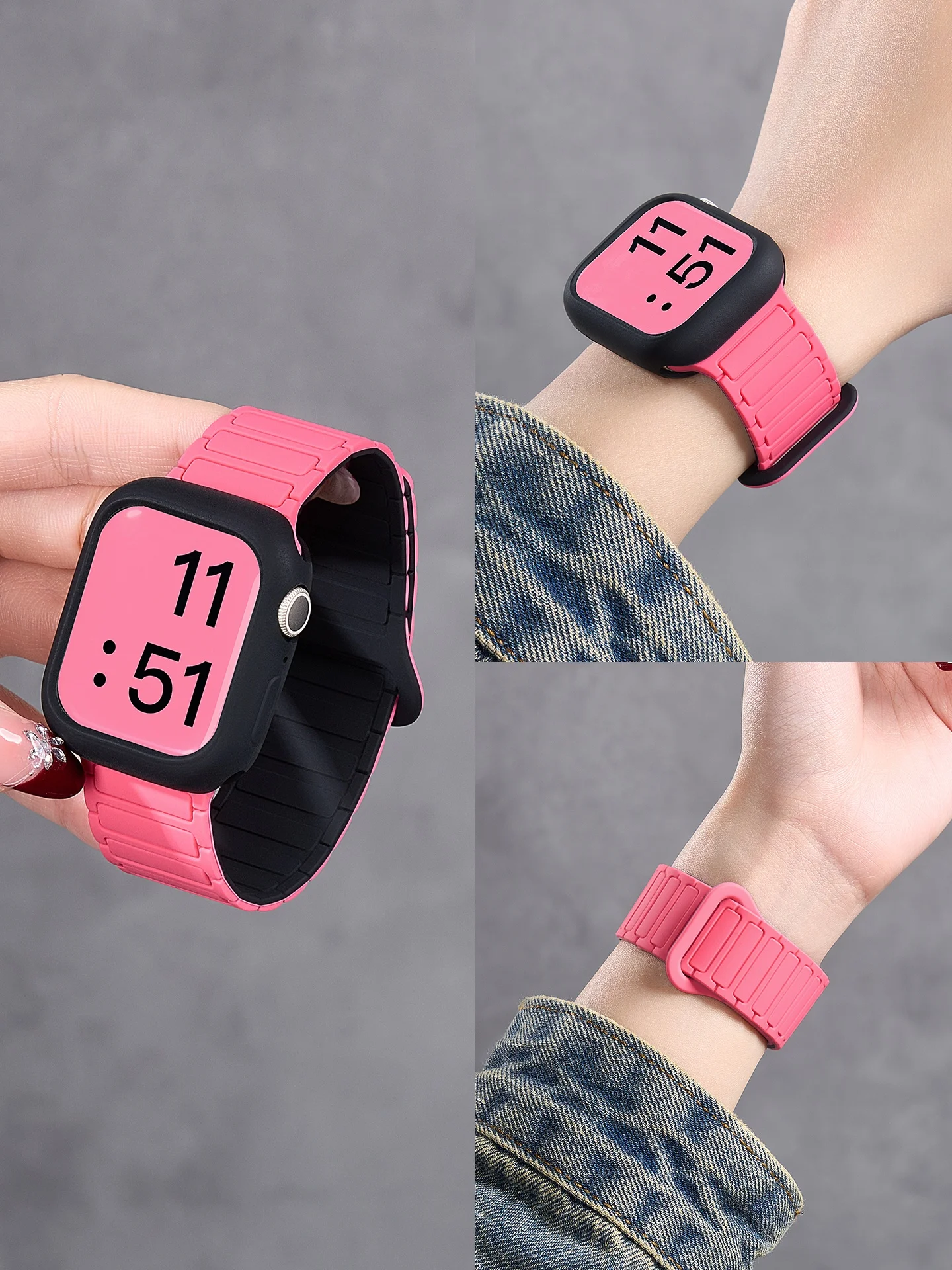 Apple Watch に合うバンドはどれがおすすめ？磁気脱着で秋冬もオシャレに！