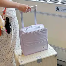 大容量立体型コスメポーチ【防水・化粧ブラシ・スキンケア用品収納・トラベル用】（セットアップ対応）