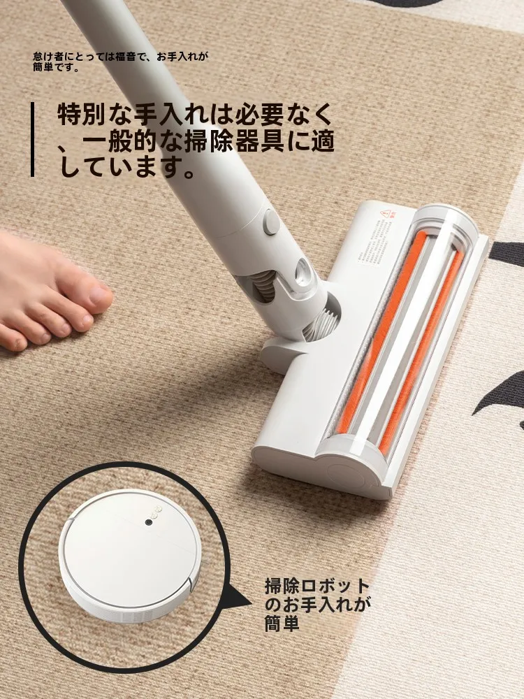 防水リビング用ラグ：中古風デザインで通気性と清潔さを両立