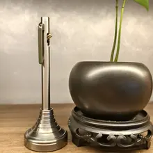 ユニークデザインのチタン合金ボールペン【クリエイティブなスライドスイッチ式】