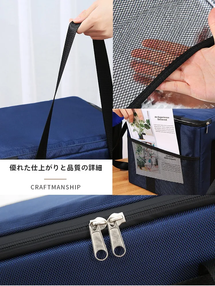 アルミ製保冷バッグ CS-BW-1：大容量で海鮮テイクアウトに最適なアウトドア用保冷バッグ