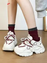 厚底スポーツシューズ【通気性・小柄向け・ダッドスニーカー・春夏用】
