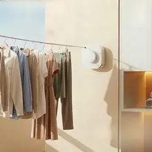 304ステンレス製 隠れた洗濯ロープ【穴あけ不要・屋外・屋内・トイレ用】