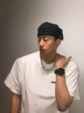 夏用白色Tシャツ【男性用・コットン・ゆったりサイズ・ストリートスタイル】