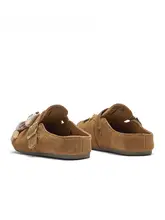 厚底ボッケンシューズ【レディース・デザインシンプル・レトロ風・スリッポン】