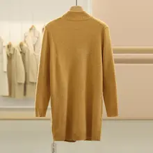 シンプルなデザインのルーズフィットニットセーター【女性用・極上の柔らかさ】
