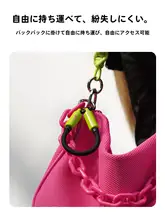Hagibis 充電ケーブル付きキーチェーン【Type-C・短いハンドストラップ・防盗デザイン・極上の柔らかさ】