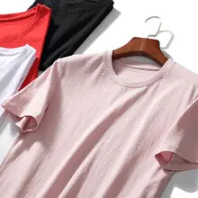 快適で着回し力抜群！コットン製の夏用ゆったりクルーネックTシャツ（セットアップ対応）