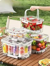大容量携帯用保冷ボックス【食品グレード・ピクニックやキャンプに最適】
