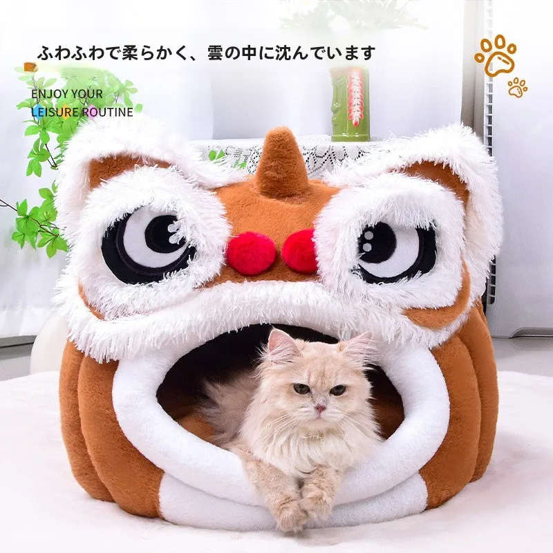 冬季用 温かい猫ベッド【半封閉型・極上の柔らかさ・四季対応】の実際の使い勝手とは？