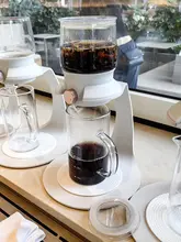 モダンガラス製茶器【中式デザイン・花茶や冷萃コーヒー用・ドリップ式】