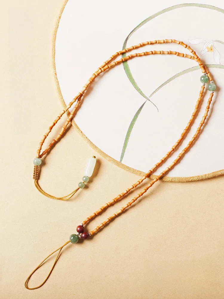 オリーブの核の小竹節ネックレス：自然素材の編み込みデザインと実用性を解説