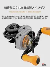 多用途 水滴型リール【浅線カップ・遠投対応・防炸】