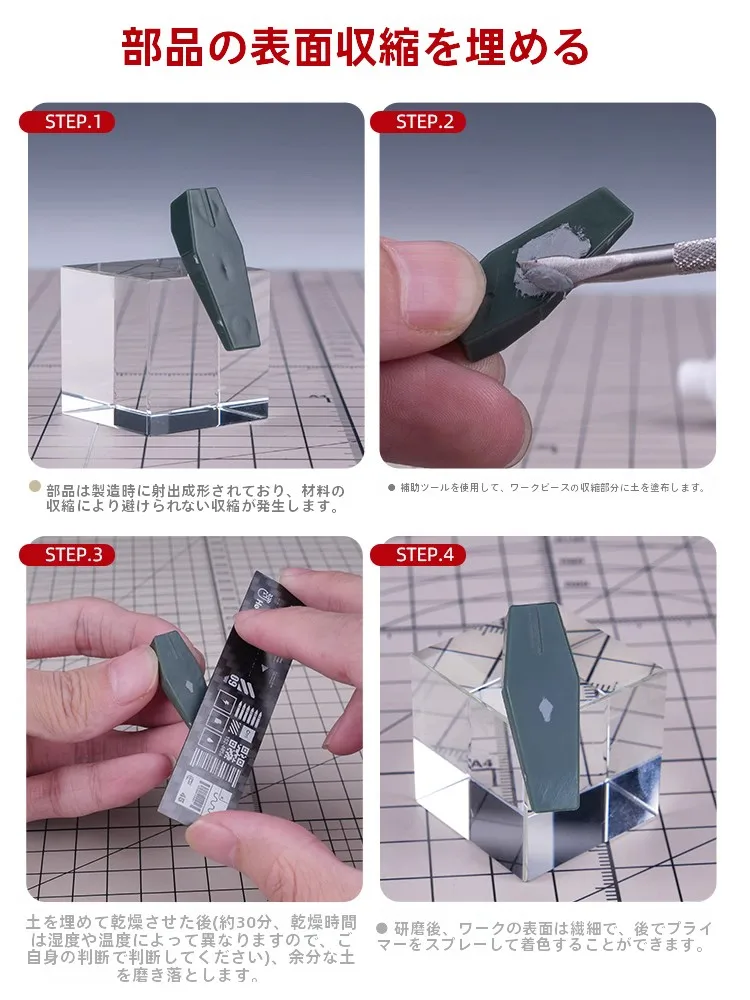 ネコ職人 3Gモデル 高密度フィラー ボディパテ 3色セット：東京クラフトの代表的な粘着材としての実用性と特性