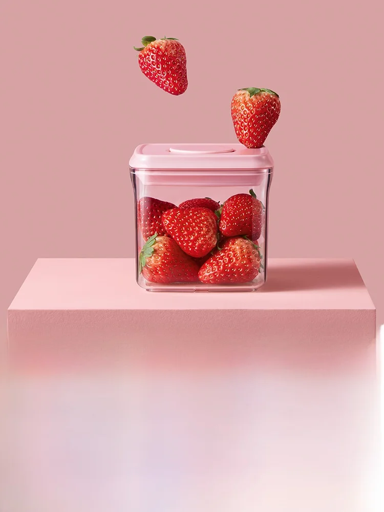 ガラスキャニスターの選び方：安扣 桜ピンクストロベリージャー 2050mlの実用性と特性