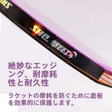 プロフェッショナル用ピンポンラケット【カラーバーシート・横型・縦型】