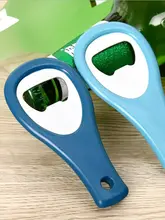 創造的なシンプルプラスチック製ビールオープナー【持ち運び可能・フック付き・ABS素材】