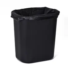 防炎プラスチック製ごみ箱【小型・長方形・ホテル用・オフィス・トイレ用】