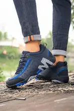 耐久性に優れたアウトドアハイキングシューズ【防水・滑り止め・高トップ・男女兼用】